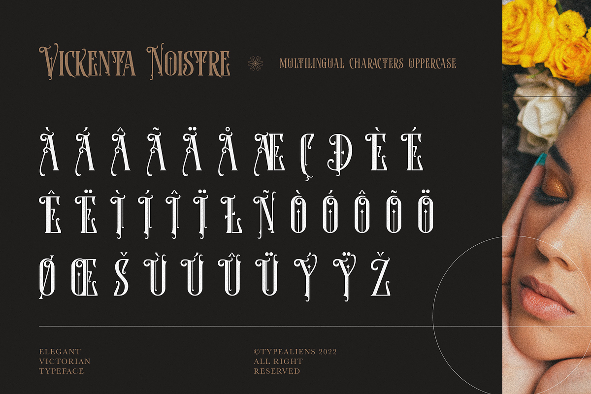 Vickenta Noistre, a Serif Font by ilhamtaro (Photo 9 of 10)