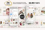 Kids Instagram Post & Stories Canva, a Social Media Template by Yaaas Design (Thumbnail 16 of 16)