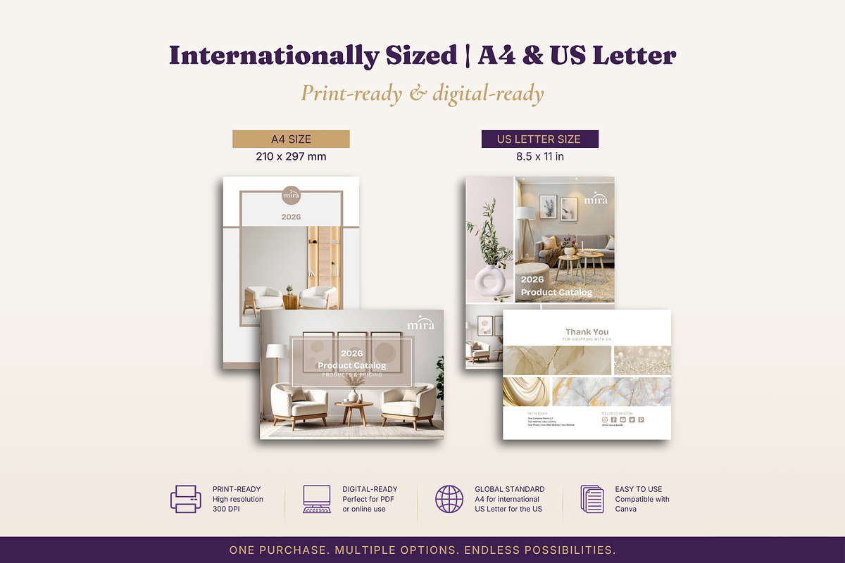 Product Catalog 2 Formats x 40 Pages, a Magazine Template by B2 Studio (Photo 14 of 19)