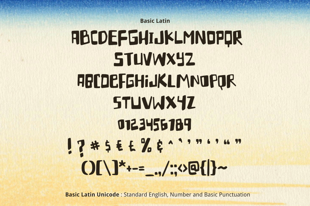 Hikaru Asian Font, a Font by YandiDesigns (Photo 2 of 5)