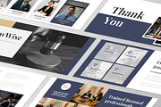 LawWise - Law Firm Google Slide, a Presentation Template by GraphauseProject (Thumbnail 5 of 6)