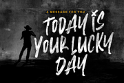 Leriqe Brush Font, a Sans Serif Font by 24Design Studios (Thumbnail 2 of 5)