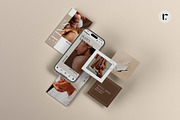Instagram Post Mockup, an iPhone Mockup by Row Creative (Thumbnail 7 of 13)