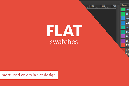 Flat swatches