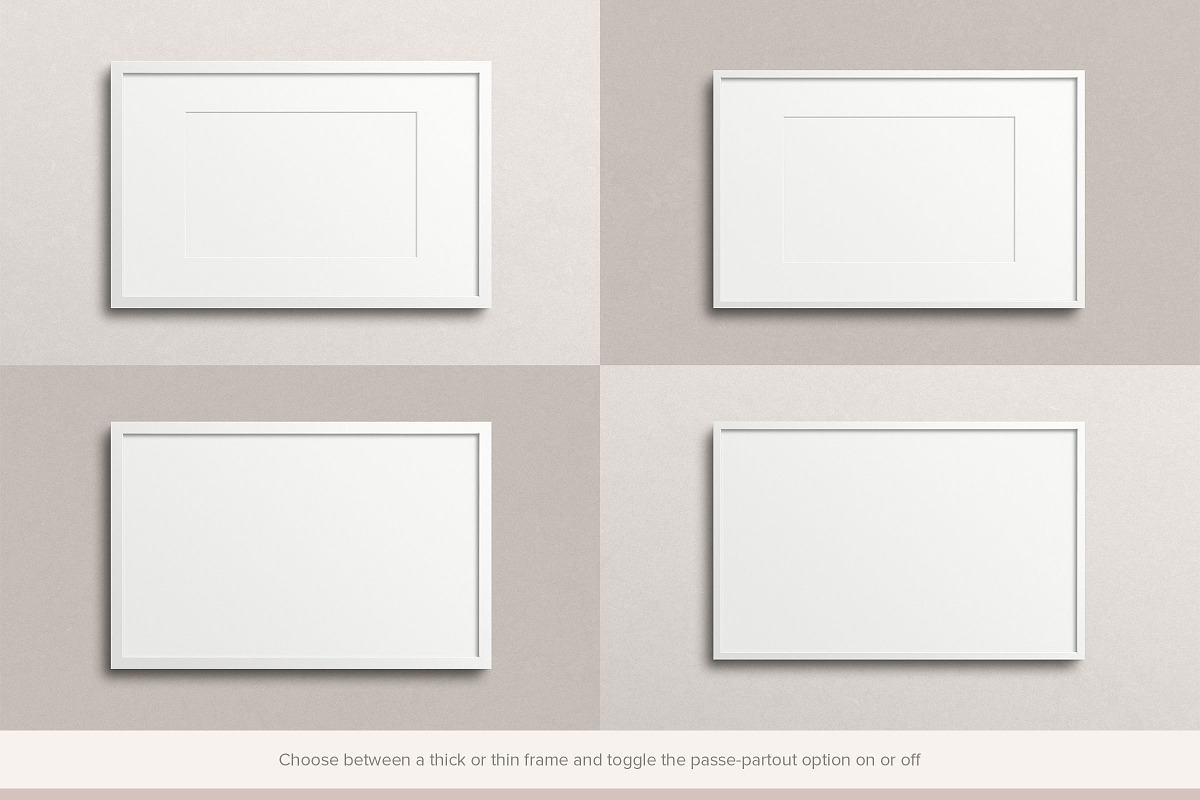 Frame Mockup Kit, a Household Mockup by Ruben Stom (Photo 9 of 22)