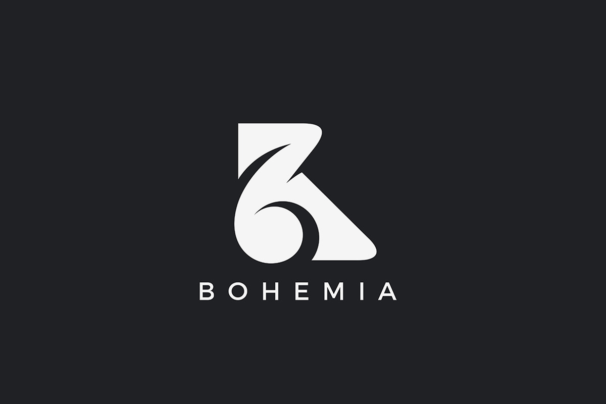Letter B Logo Swirl Spiral Design, a Branding & Logo Template by Cyritron