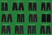 Urbanwear Apparel Templates, a Bottom Mockup by AtelierDuVow (Thumbnail 8 of 10)