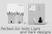 US Letter Magazine Mockup, a Books & Magazine Mockup by Mockupdaddy (Thumbnail 3 of 18)
