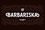 Barbariska Rough1 pack, a Font by Russian Fonts (Thumbnail 1 of 9)