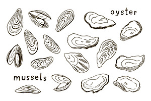 Oyster And Mussels