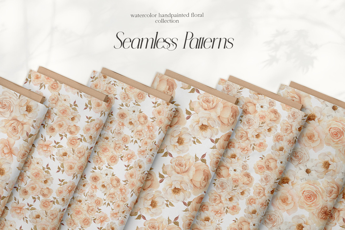 Gentle Blooming Watercolor Flowers, a Decorative Illustration by ViktoriyaD (Photo 10 of 10)