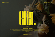 Glia A Typeface, a Sans Serif Font by Linecreative (Thumbnail 1 of 10)