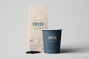 Coffee Package Mockup