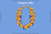 Floral Tropical Vibe, a Wallpaper Graphic by nadispasibenko (Thumbnail 8 of 21)