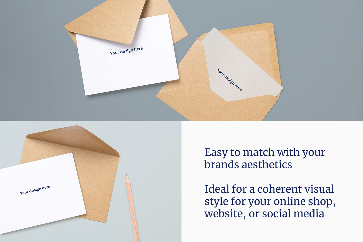 Greeting Card Landscape Mockup Duo, a Product Mockup by Studio MVDM (Photo 5 of 8)
