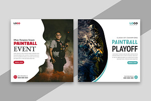 Paintball Event Social Media Post