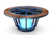 TV Studio News Desk 1, a Furniture 3D Model by akerStudio (Thumbnail 1 of 16)
