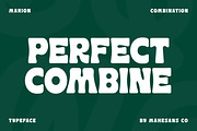 Marion - Display Combination Font, a Sans Serif Font by Mahesans Co (Thumbnail 5 of 11)