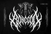 Night Corvian | Black Metal Font, a Blackletter Font by Denustudios (Thumbnail 2 of 12)