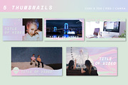 Youtube: Iridescent Branding Kit, a Social Media Template by Liseno Designs (Thumbnail 5 of 6)