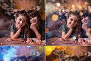 Bokeh light photo overlay PNG, an Action Add-On by Walllow Creatives (Thumbnail 3 of 3)