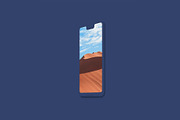 Pixel 3XL - 21 Clay Mockups - PSD, an iPhone Mockup by Asylab (Thumbnail 36 of 73)