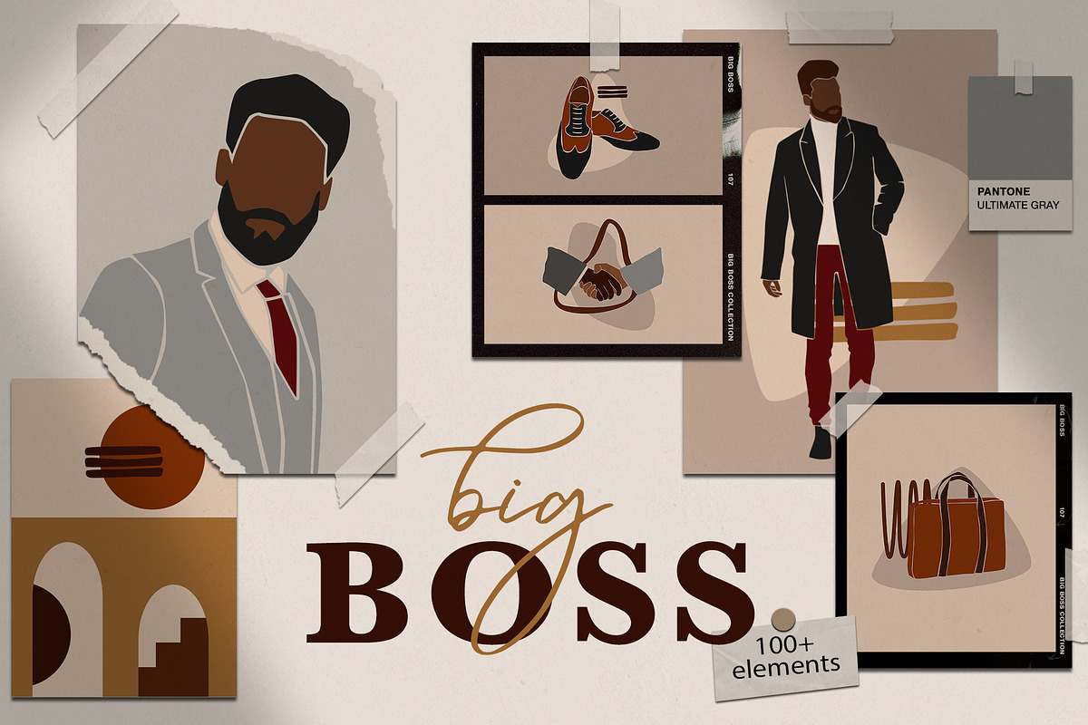 Big BOSS collection., a Decorative Illustration by EasyArt (Photo 1 of 10)