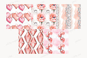 Bachelorette Party Digital Paper, a Pattern Graphic by GlamArtZhanna (Thumbnail 4 of 4)