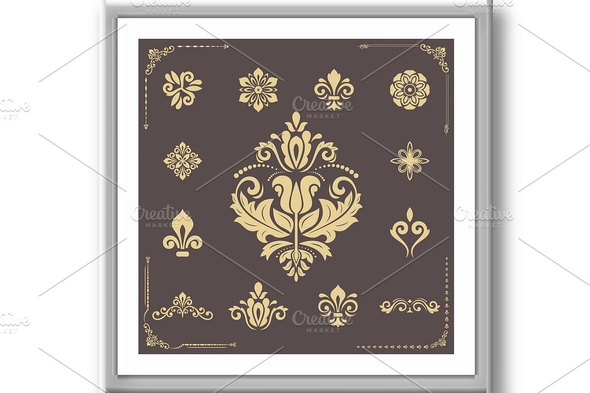 Set of Classic Orient Vector, a Pattern Graphic by FineArtStudio (Photo 3 of 3)