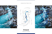 Finland flag ribbon vector, a Templates & Theme by Simbos (Thumbnail 3 of 9)