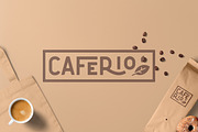 Caferio - The Florest Typeface, a Sans Serif Font by Kaligra.co (Thumbnail 1 of 14)
