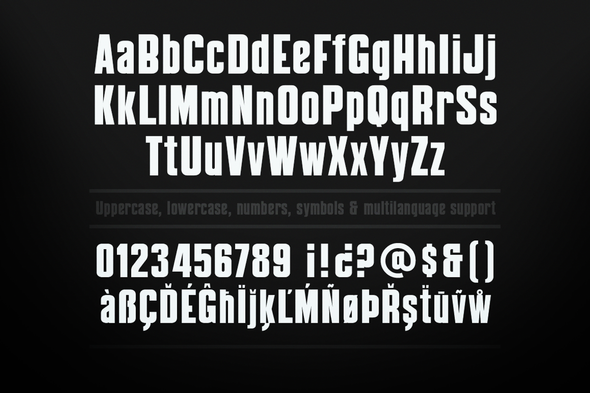 Noticia News Font, a Font by DonMarciano (Photo 2 of 5)