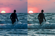 14 Ocean Blue Lightroom Presets, a Preset Add-On by RamsaGraphi (Thumbnail 4 of 10)