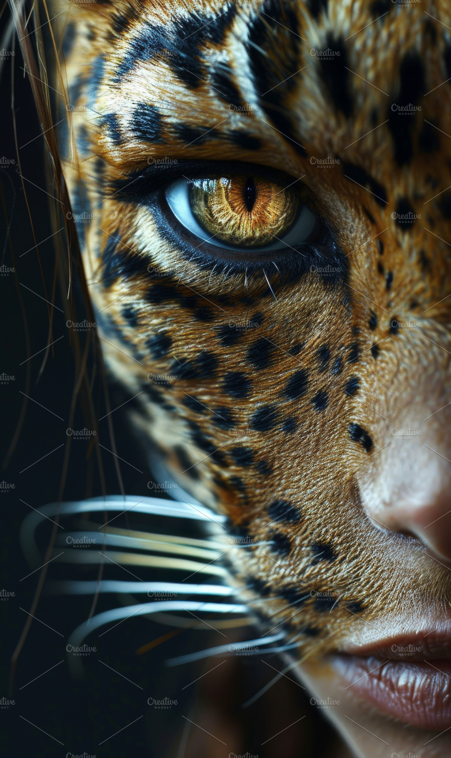 Leopard Like Woman, a Photo by Hamza067