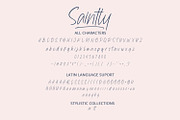 Saintley, a Script Font by Ditatype (Thumbnail 2 of 7)
