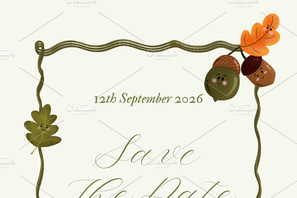 Big Fall Doodles Collection, a Decorative Illustration by Oleksandra Illustrates (Photo 27 of 29)