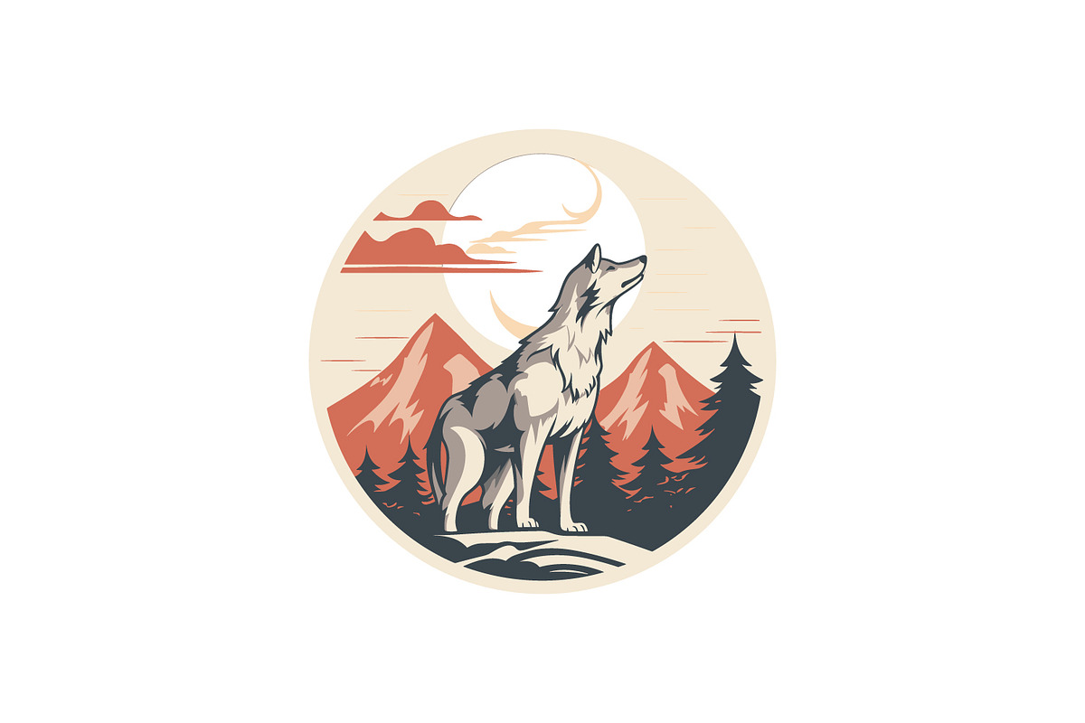 Wolf Logo, a Branding & Logo Template by Xoovion