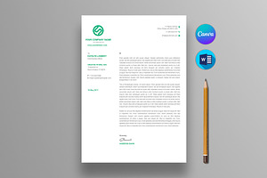 Business Identity Pack Canva & Word