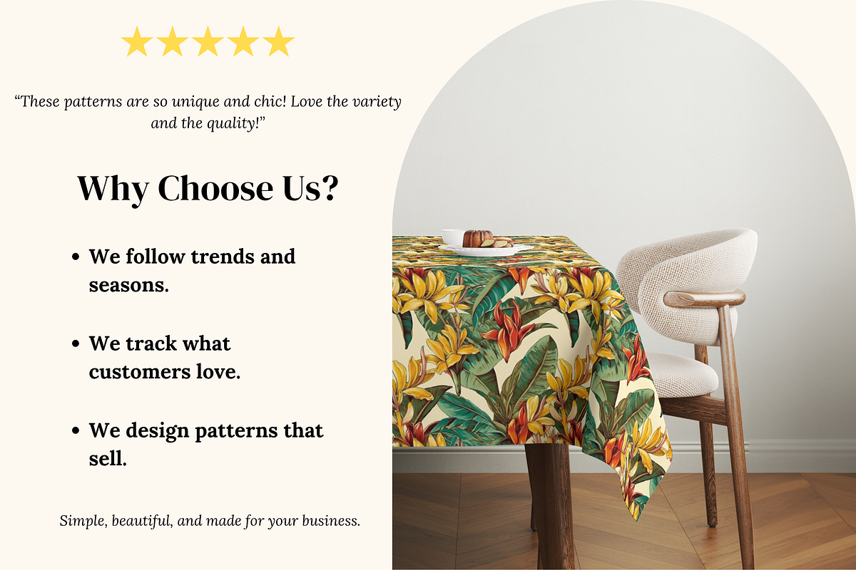 Tropical Seamless Patterns, a Pattern Graphic by Ninterints (Photo 3 of 16)