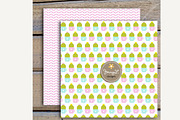 Cactus Digital paper and Clipart, a Pattern Graphic by JennyL Designs (Thumbnail 4 of 4)