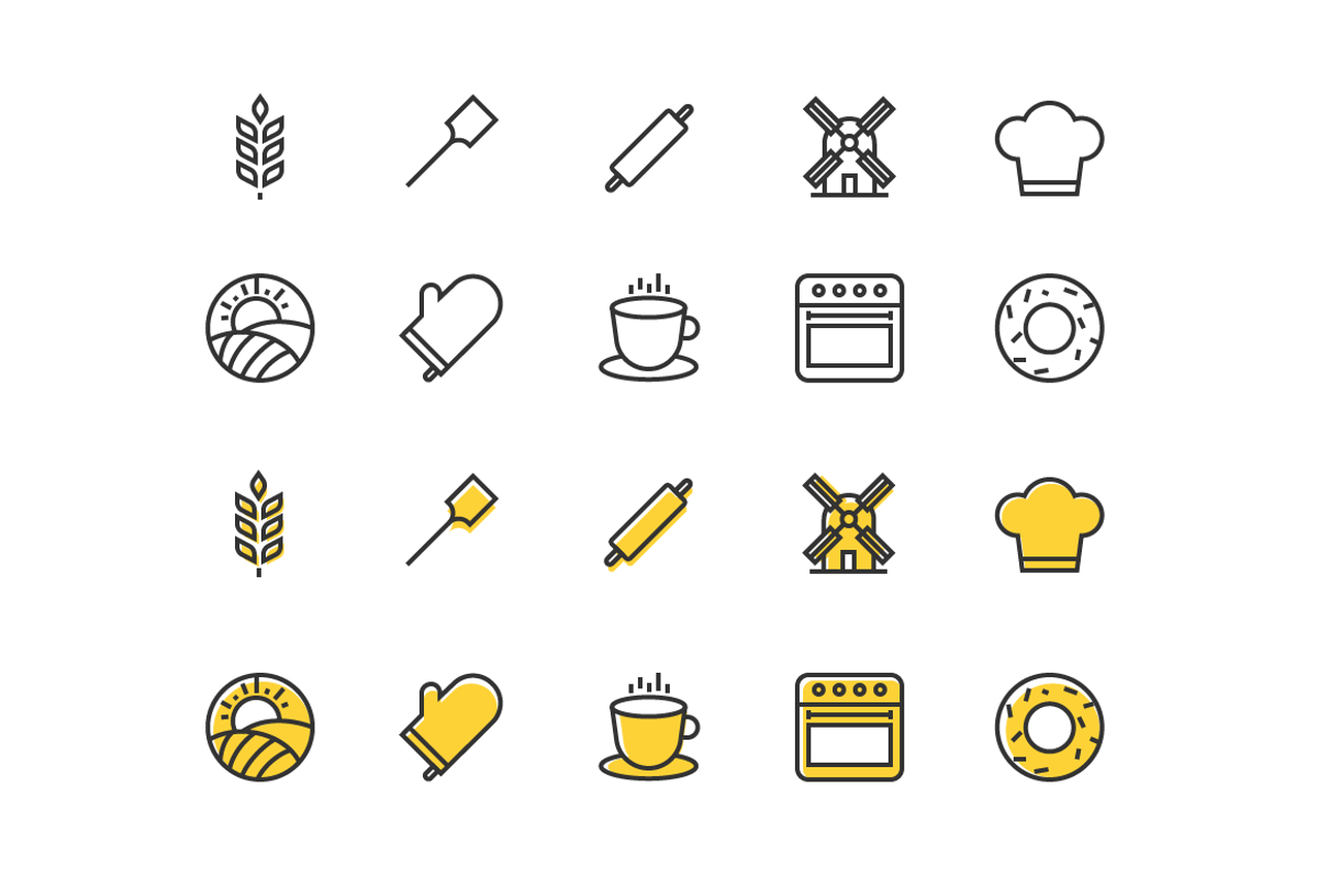 Bakery Icons, an Icon by Samoylov (Photo 2 of 2)