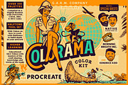 Colorama Color Kit (Procreate), a Palette Add-On by G.A.R.M. Company (Thumbnail 2 of 7)