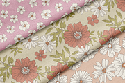 Summer Floral Patterns and Vectors, a Decorative Illustration by Emma Webb Studio (Thumbnail 11 of 14)