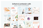 Wellness Instagram Feed Canva, a Social Media Template by Cultive Creative (Thumbnail 12 of 13)