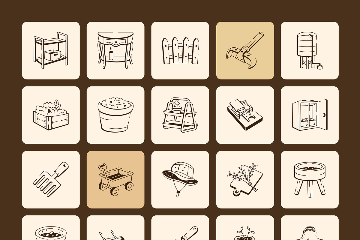 465 Home and Lifestyle Doodle Icons, an Outline Icon by Vectors Market (Photo 13 of 14)