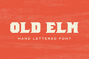 Old Elm Font, a Slab Serif Font by GhostlyPixels (Thumbnail 1 of 5)