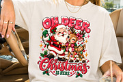 Oh Deer Christmas Is Here PNG, a Seasonal Illustration by Creative Art (Thumbnail 2 of 3)