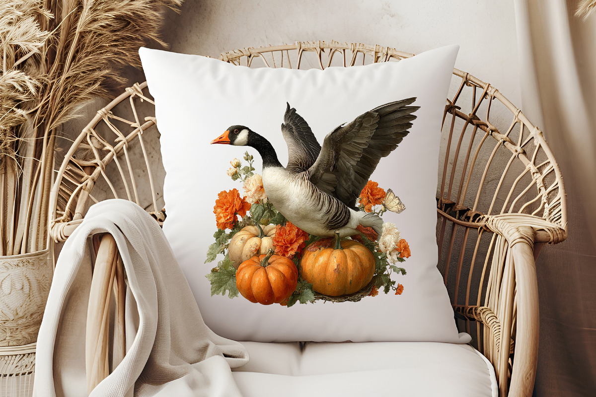 Silly Goose Fall Autumn Bundle, an Illustration by Pixels.Craft (Photo 6 of 7)