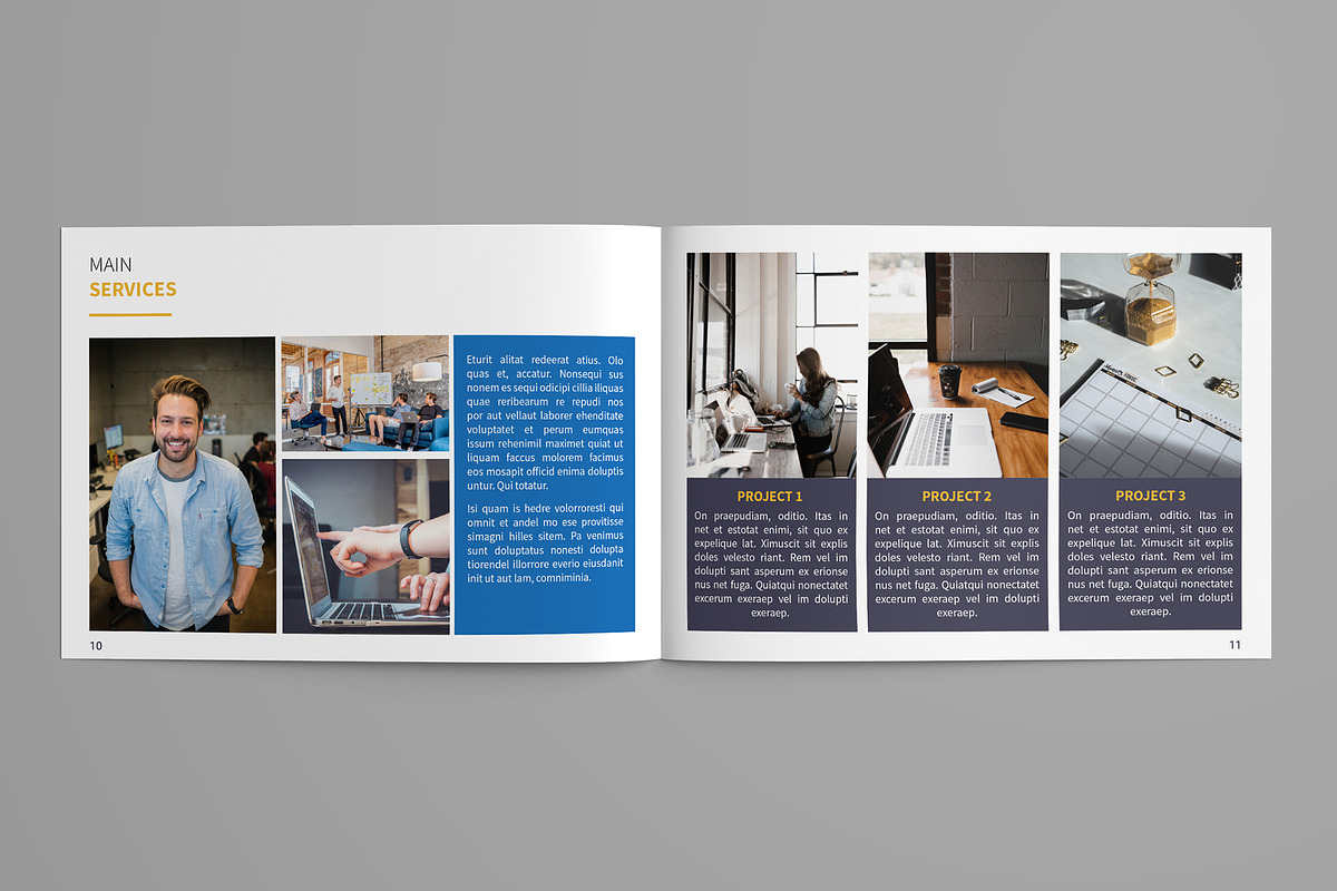 A5 Simple Brochure, a Brochure Template by BoriesBechker (Photo 5 of 9)