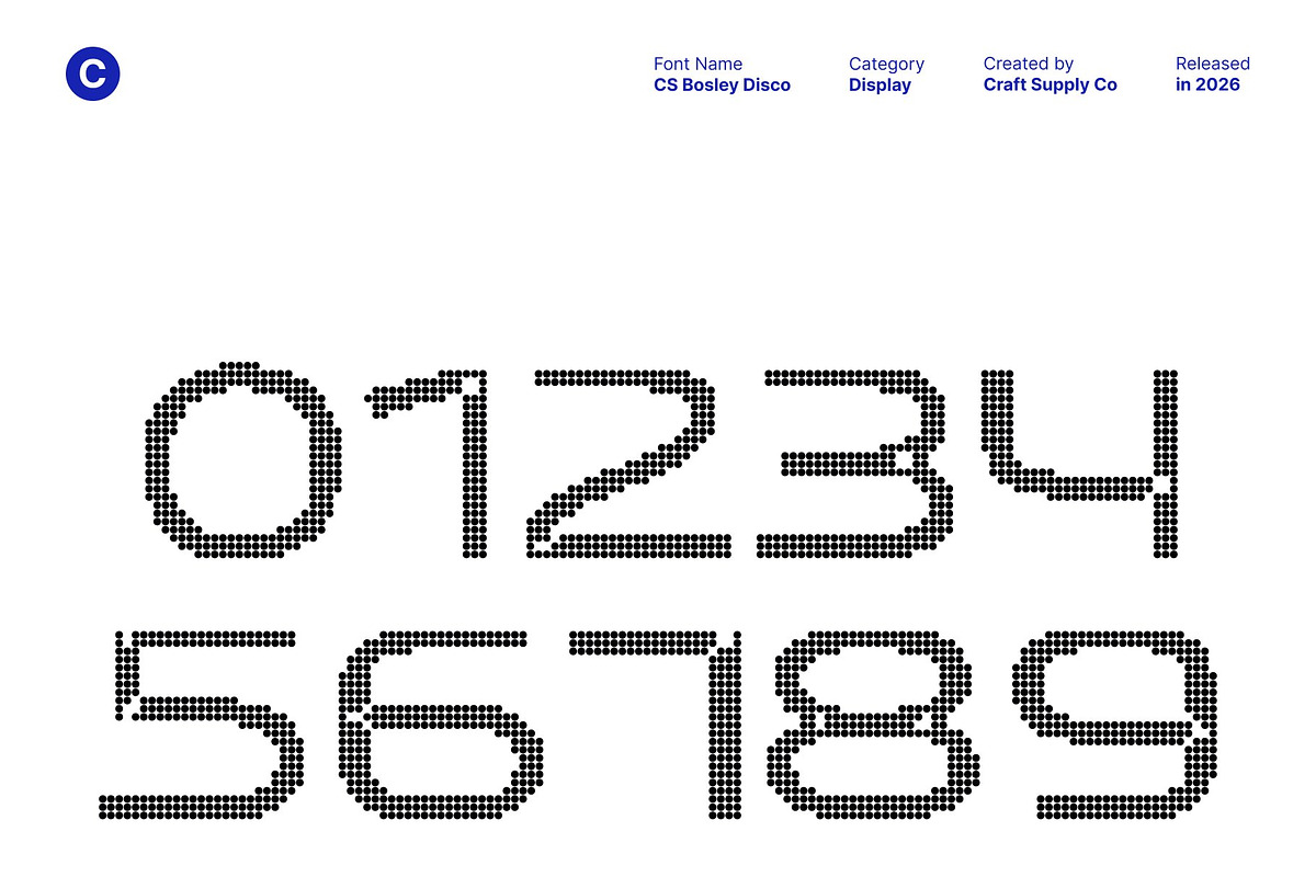 CS Bosley Disco, a Sans Serif Font by Craft Supply Co. (Photo 6 of 8)